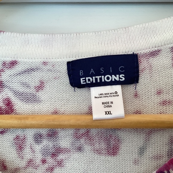 Women's Basic Edition XXL Cardigan - Picture 5 of 5